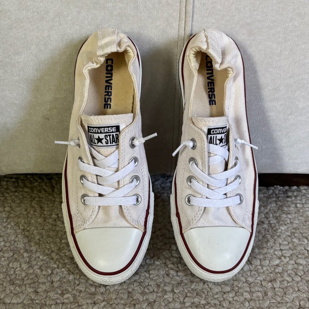 Women Converse Chuck Taylor All Star Shoreline Slip On Sneaker White Size 8